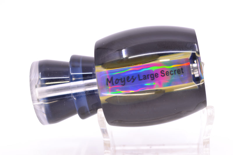 Moyes Lures Golden MOP Black Back Taxi Eyes Large Secret 12" 3oz