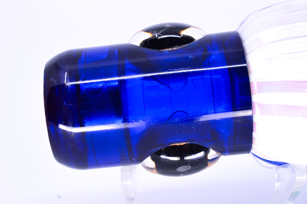Iland Lures Blue-White Hair Blue Head Iland Cruiser 10.5" 4.5oz CR821-BL/WH