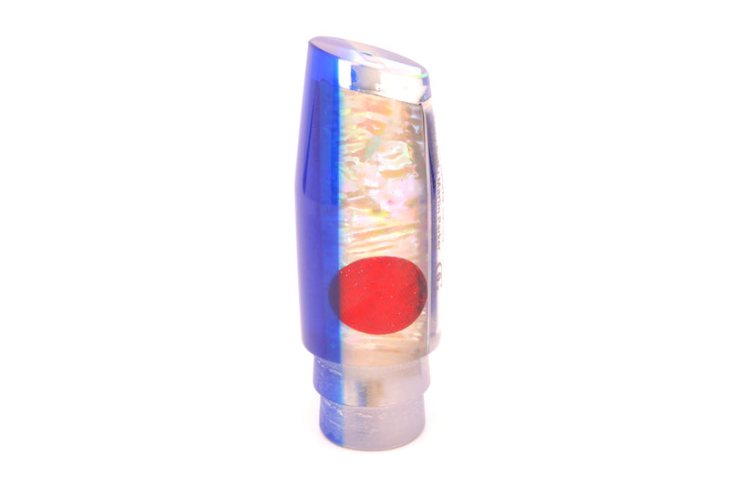 Marlin Magic White Awabi Blue Back Red Eyes Large Plunger 12" 6oz