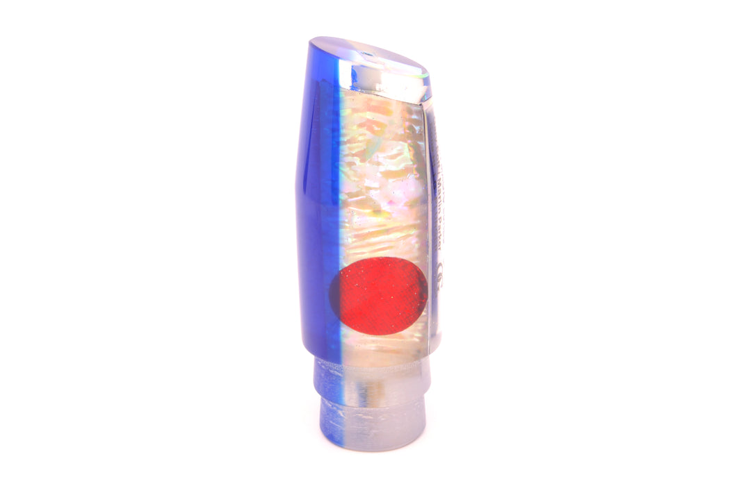 Marlin Magic White Awabi Blue Back Red Eyes Large Plunger 12" 6oz