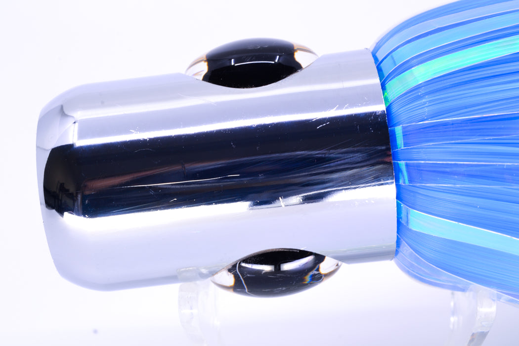 Iland Lures Black-Blue Hair Chrome Head Iland Cruiser 10.5" 4.5oz CR820-BK/EBL