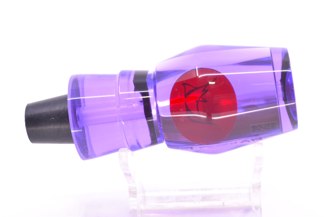 Bonze Lures Purple Mirrored Red Eyes Trojan 10" 2.2oz