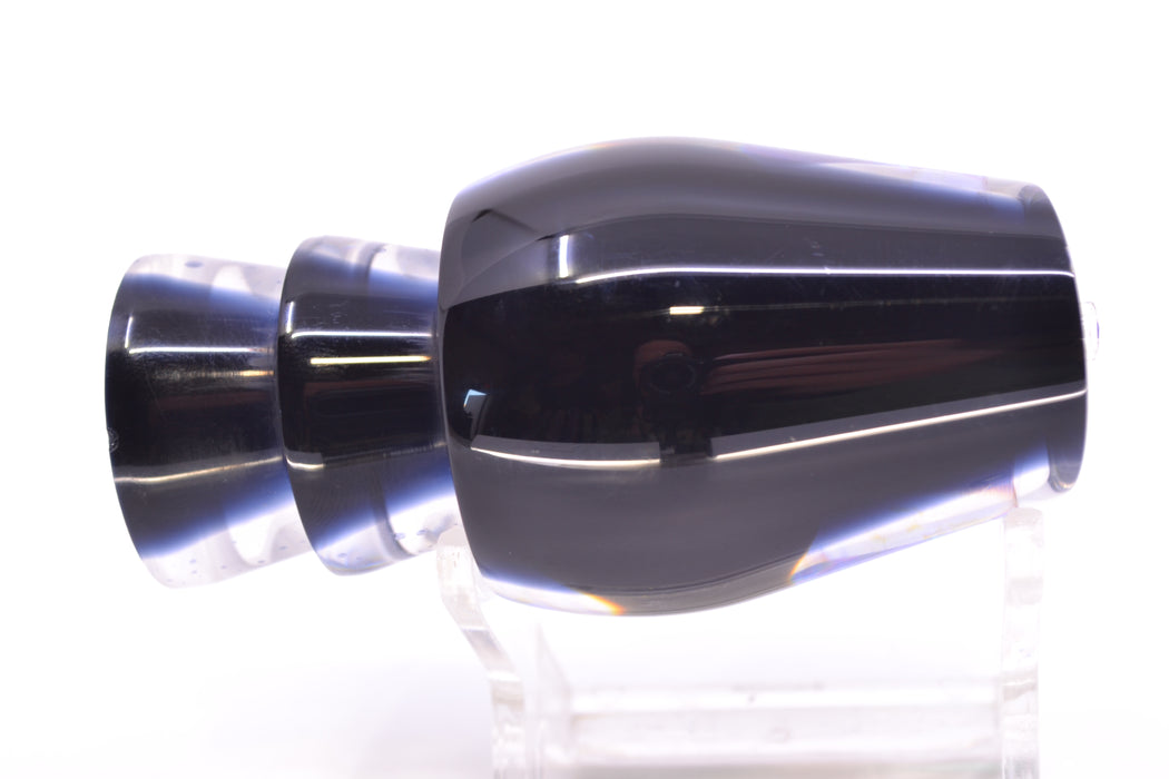 Moyes Lures Purple-Orange Dichro Black Back Taxi Eyes Medium Sumo 12" 3.7oz