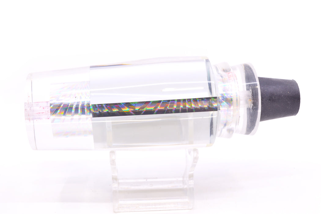 Aloha Lures Clear Mirrored Silver Rainbow Starburst Sundowner 14" 8oz