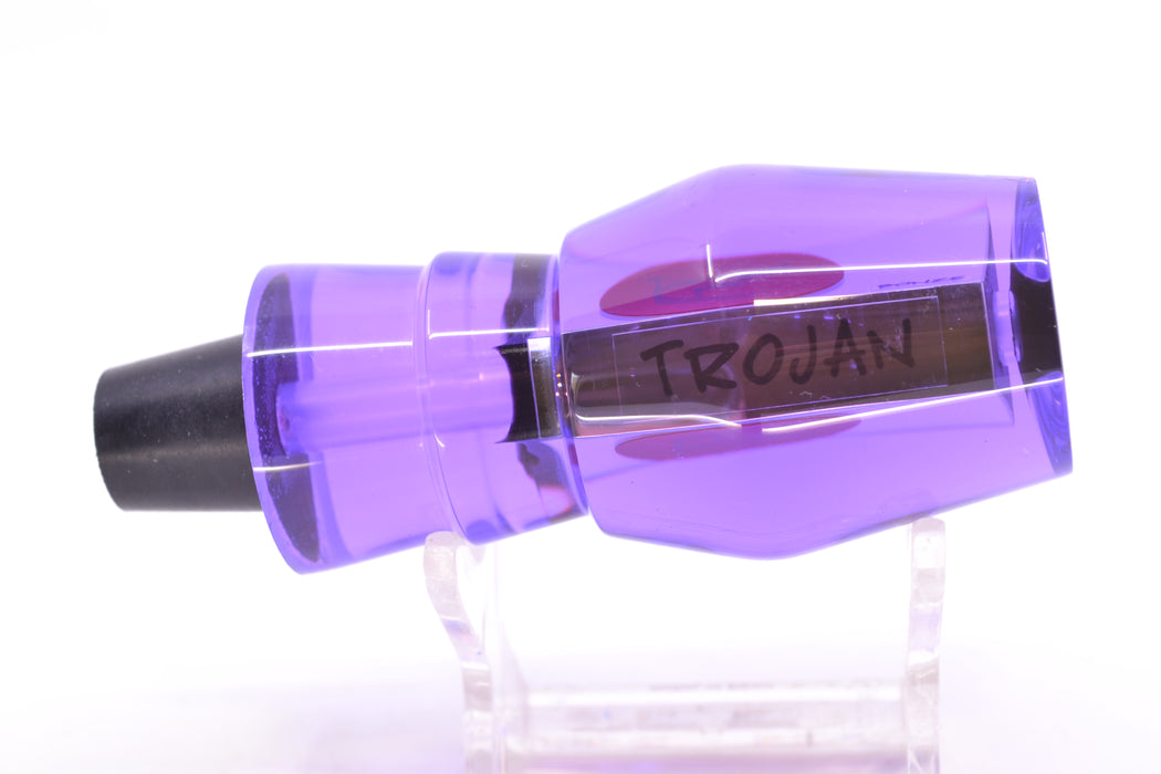 Bonze Lures Purple Mirrored Red Eyes Trojan 10" 2.2oz