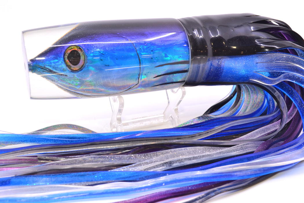 Ali'i Kai Lures Skipjack/Aku Large Hard Head 14" 11.2oz Skirted Skipjack GZE