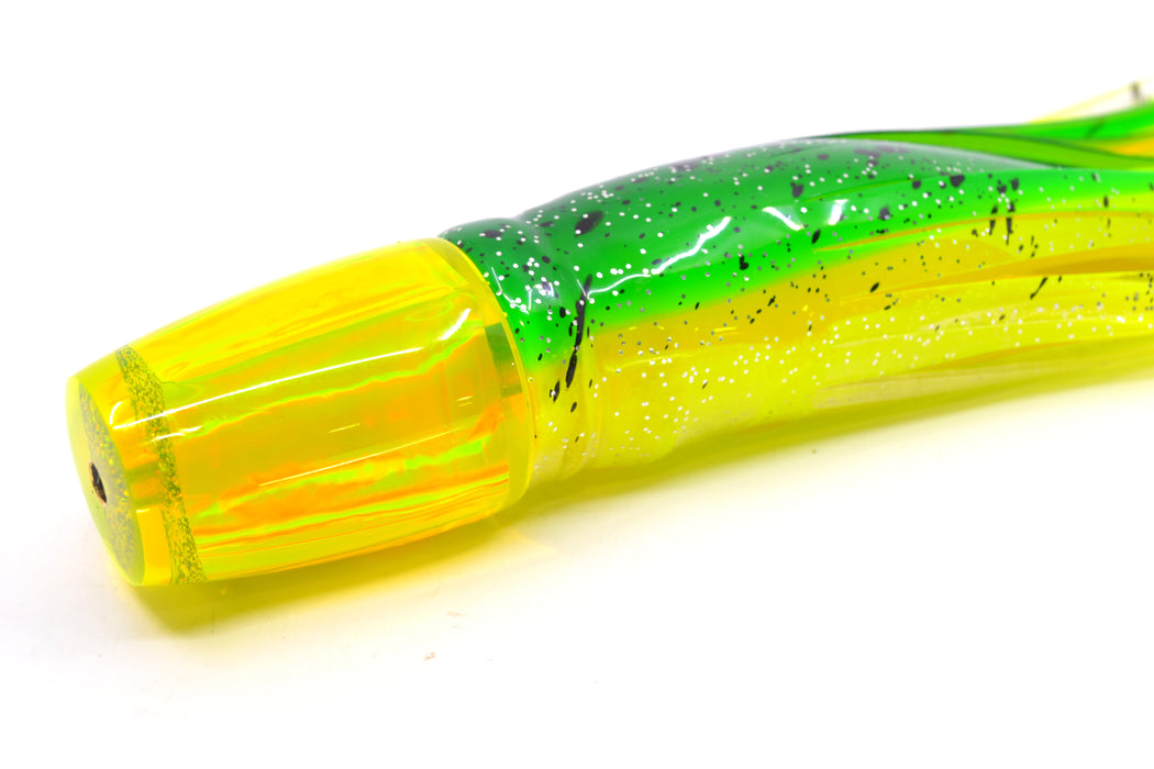 Koya Lures Chartreuse Rainbow JP 511 9" 4oz Skirted Mahi