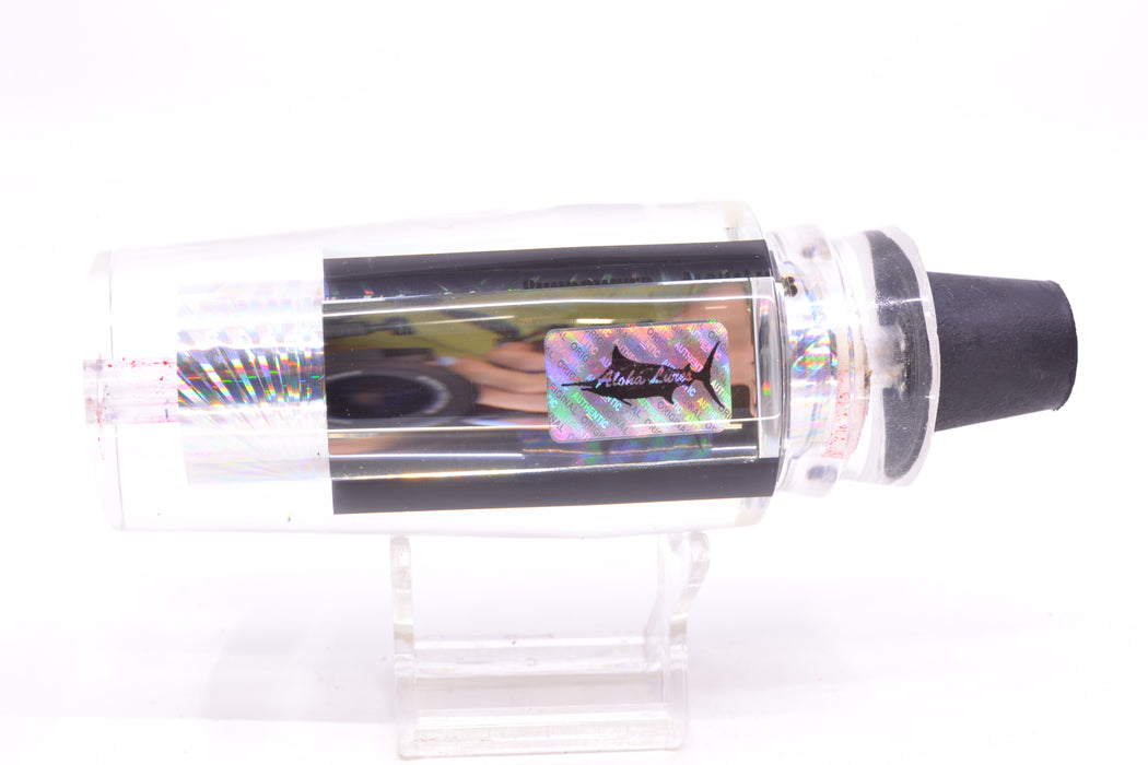 Aloha Lures Clear Mirrored Silver Rainbow Starburst Sundowner 14" 8oz