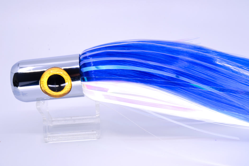 Iland Lures Blue-White Hair Chrome Head Iland Cruiser 10.5" 4.5oz CR820-BL/WH