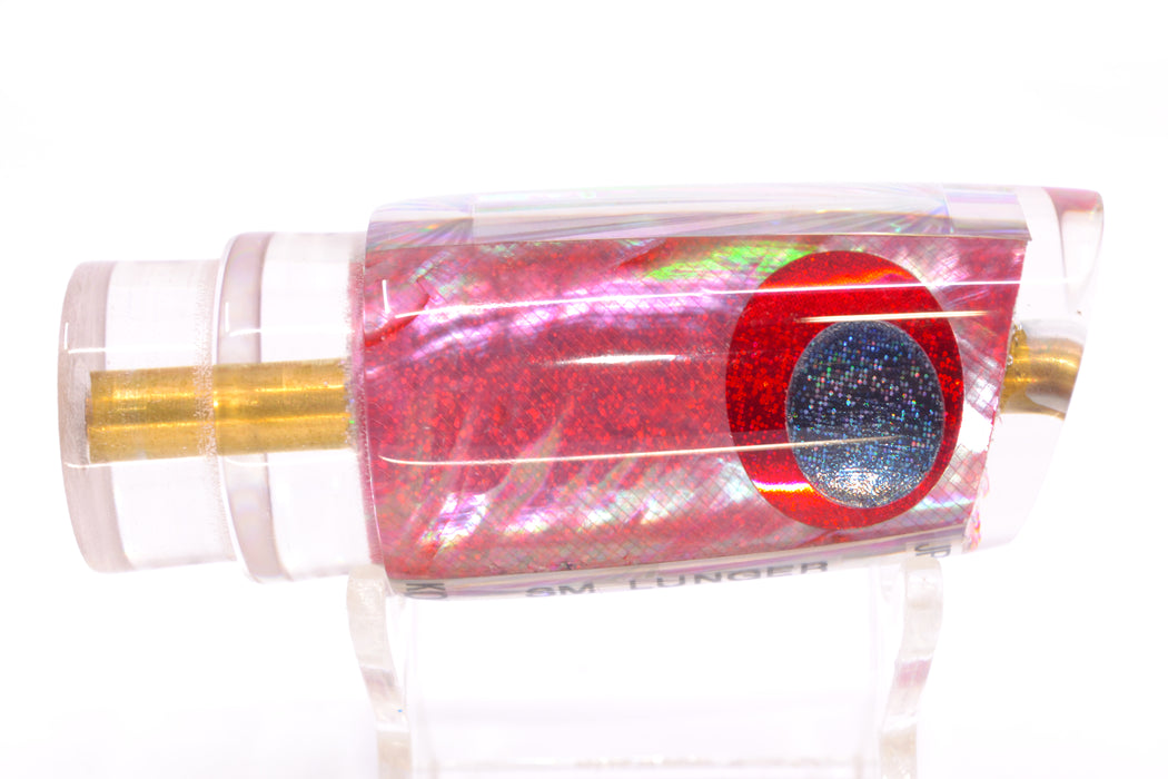 Koya Lures Pink Angel Wing MOP Black-Red Eyes JP Small Lunger 10" 3.5oz