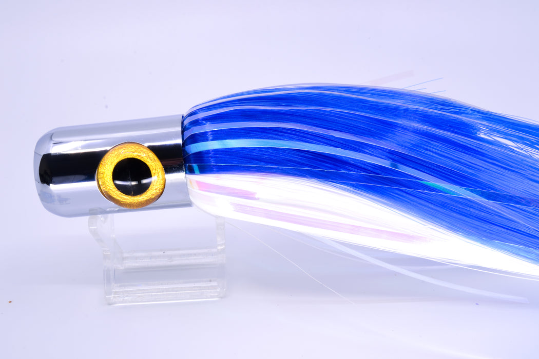 Iland Lures Blue-White Hair Chrome Head Iland Cruiser 10.5" 4.5oz CR820-BL/WH