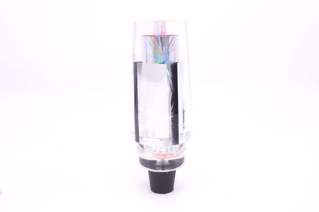 Aloha Lures Clear Mirrored Silver Rainbow Starburst Sundowner 14" 8oz