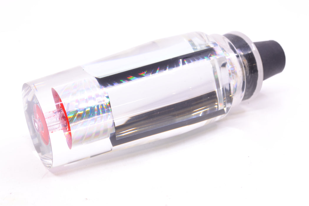 Aloha Lures Clear Mirrored Silver Rainbow Starburst Sundowner 14" 8oz