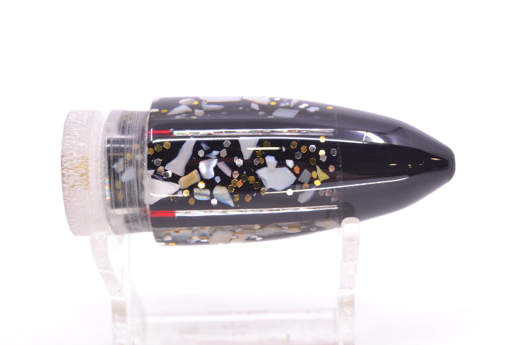 Crampton Baits Black S&P Black Tip Bullet 7" 3.5oz