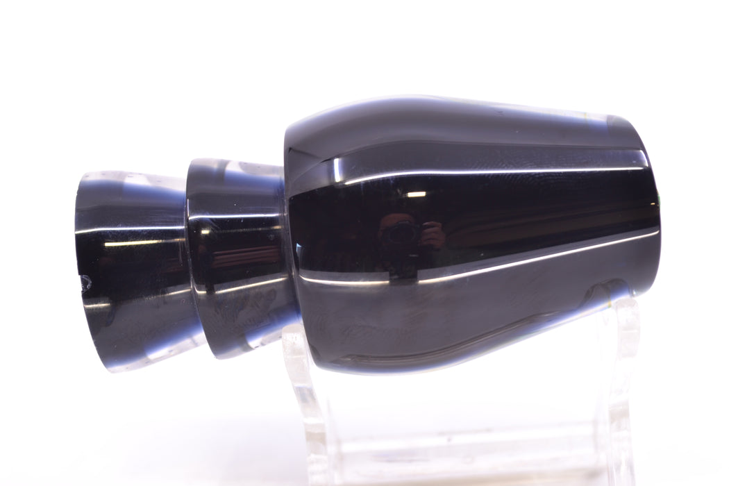 Moyes Lures Green-Orange Dichro Black Back Taxi Eyes Medium Sumo 12" 3.7oz