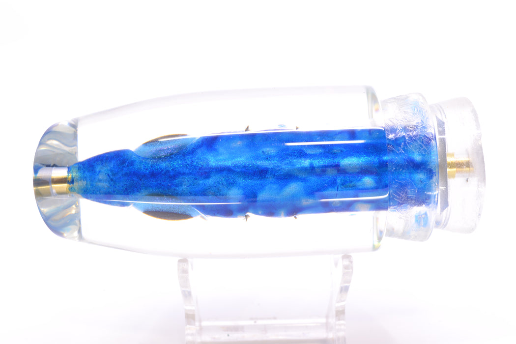 Joe Yee by KEGZ-Niiyama Collab Blue Mackerel Fish Head Black-Blue Eyes Super Plunger 14" 7.2oz GZE