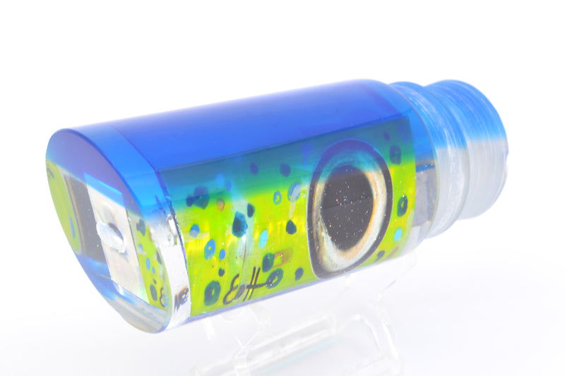 Marlin Magic Mahi MOP Blue Back Taxi Eyes Papa George 12" 7.5oz *CHIPPED* GZE