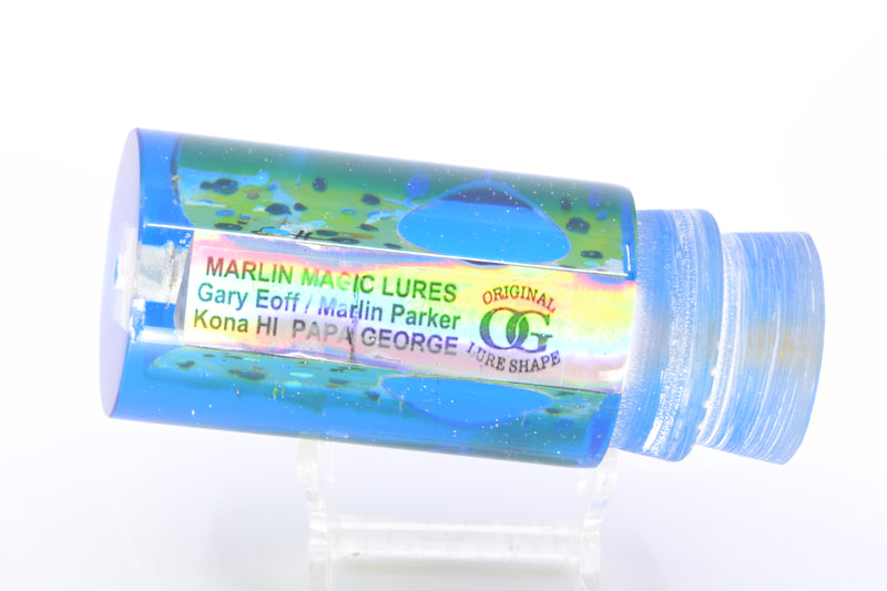Marlin Magic Mahi MOP Blue Back Taxi Eyes Papa George 12" 7.5oz *CHIPPED* GZE