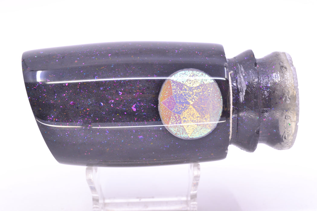 Joe Yee Lures by KEGZ Black Pearl Rainbow Flake Jewel Eyes 505 16" 8oz
