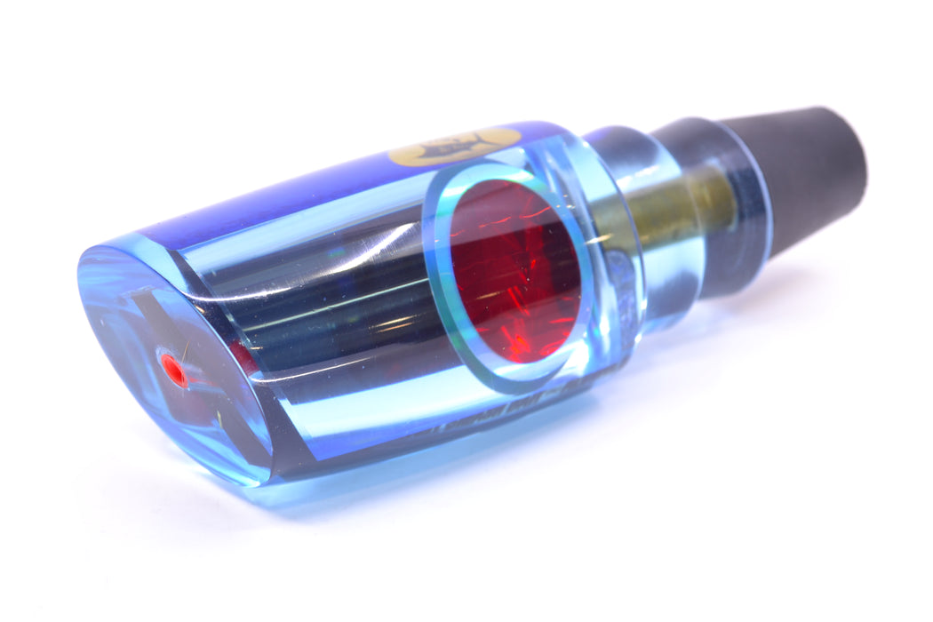 Aloha Lures Ice Blue Mirrored Blue Back Red Eyes Infant Smash Bait 10" 5oz