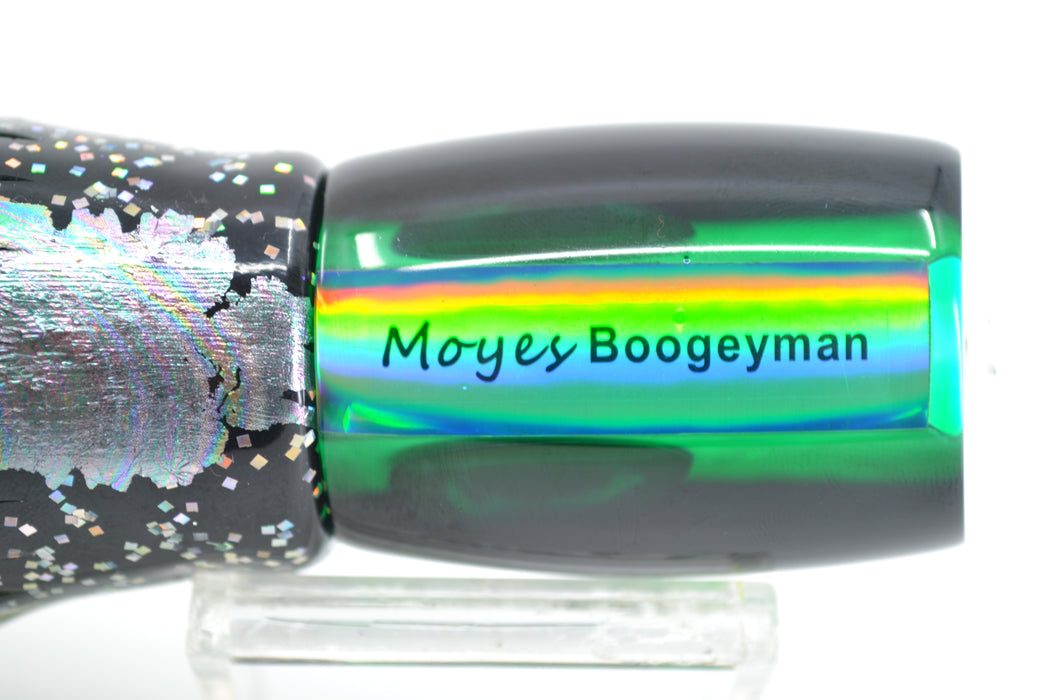 Moyes Lures Mean Joe Green Boogeyman 12" 7oz Skirted Black-Aurora-Green