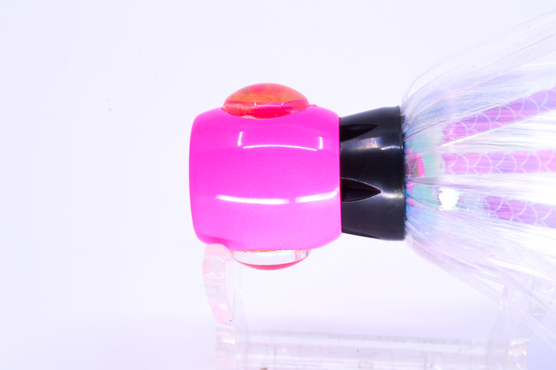 Iland Lures Pink-Crystal-Marlin Flash Hair Pink Head Sea Star 6.75" 1.5oz SS704FS-PKC/MARMIX