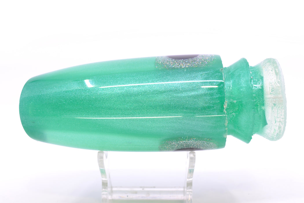 Joe Yee Lures by KEGZ Green Iridescent Pearl Black-Holo Eyes Super Plunger 14" 7.2oz