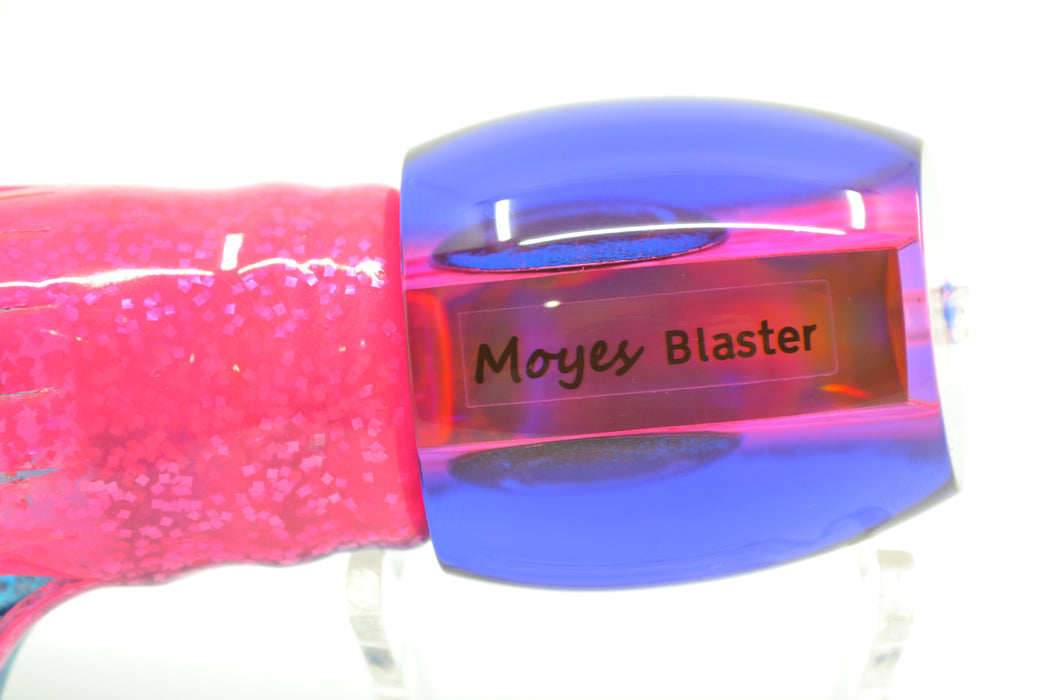 Moyes Lures Pink Awabi Blue Back Blaster 12" 8oz Skirted Blue-Pink