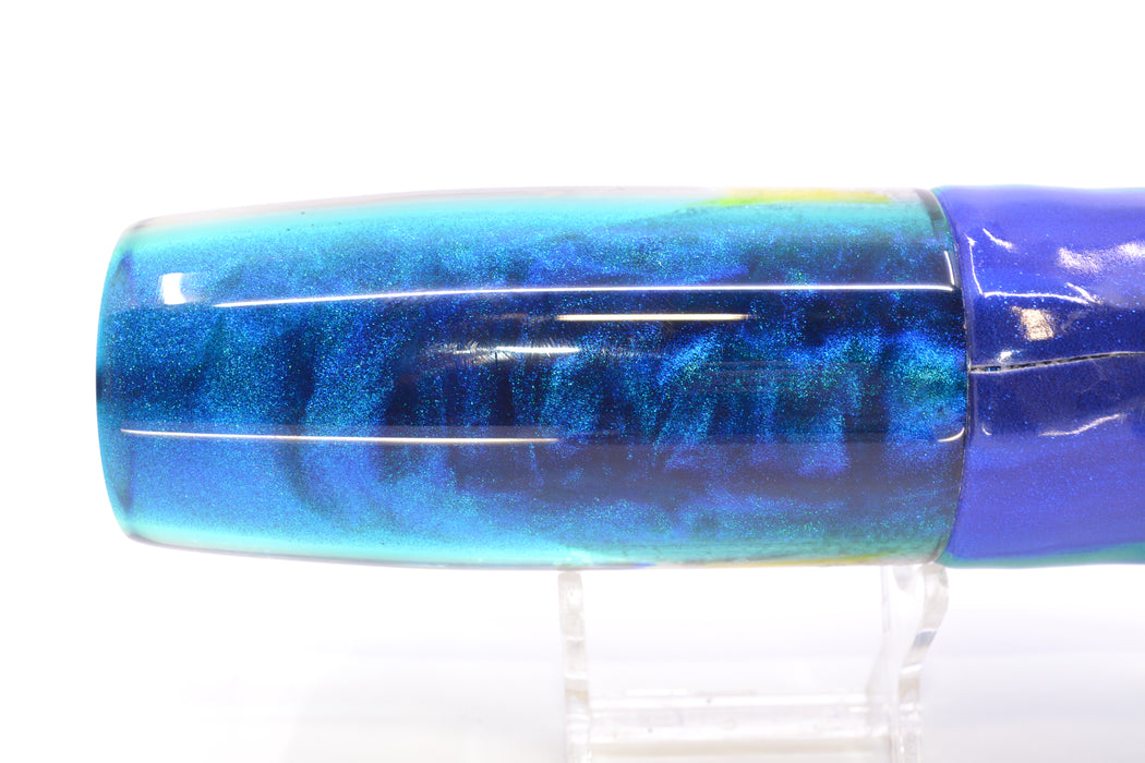 Ali'i Kai Lures Opelu Blue-Teal Back Large Hard Head 14" 11.2oz FT Vinyl Blueberry GZE
