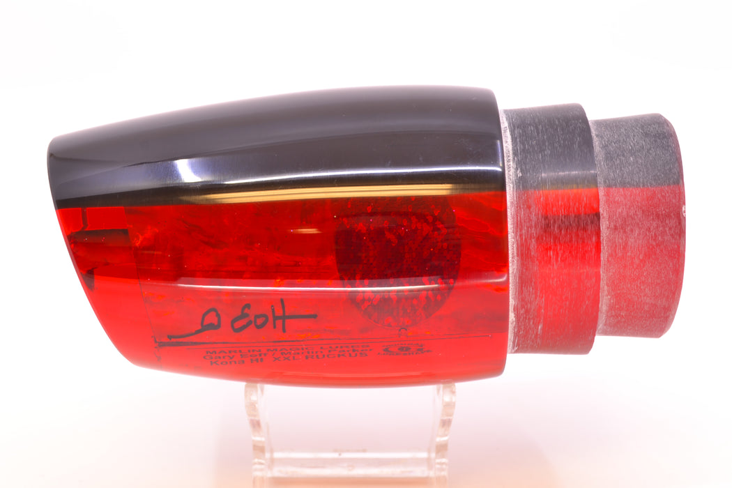 Marlin Magic Red Awabi Black Back Red Eyes XXL Ruckus Teaser 18" 17oz