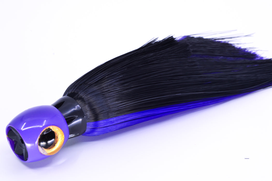 Iland Lures Black-Purple Hair Purple Head Sea Star 6.75" 1.5oz SS706-BK/PL