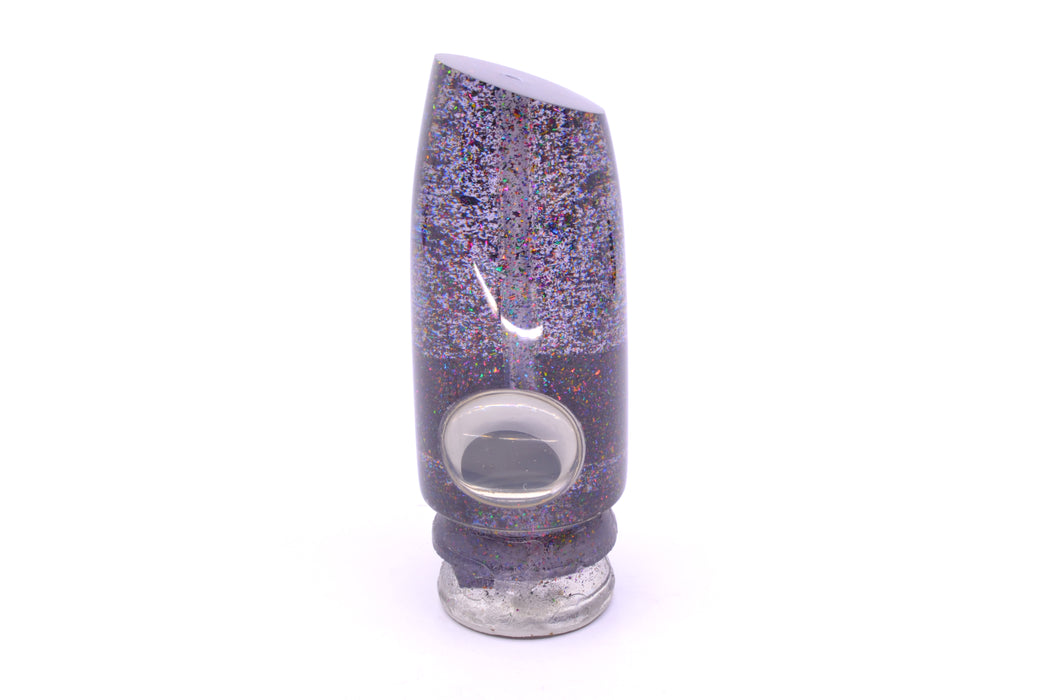 Joe Yee Lures by KEGZ Transparent Smoke Rainbow Flake Doll Eyes Super Plunger 14" 7.2oz