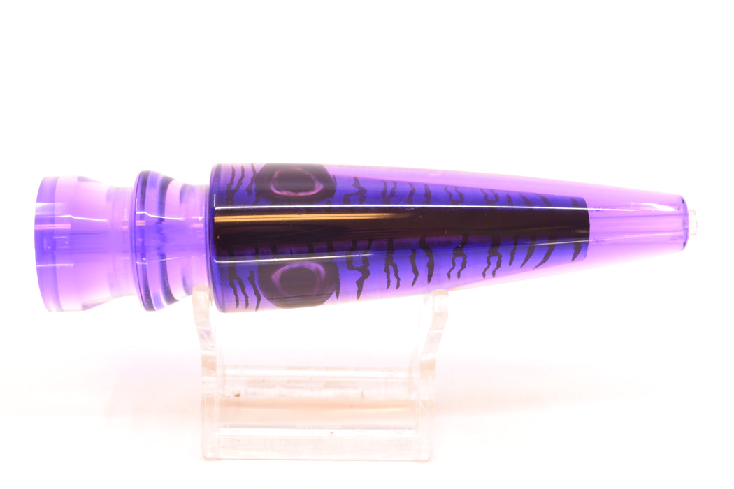 Moyes Lures Purple Mackerel Silver Aurora Taxi Eyes Ono Rocket 9" 5oz