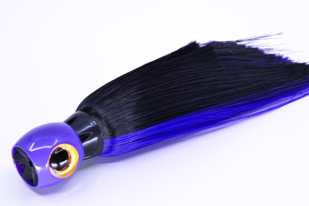 Iland Lures Black-Purple Hair Purple Head Sea Star 6.75" 1.5oz SS706-BK/PL