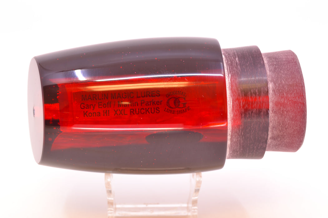 Marlin Magic Red Awabi Black Back Red Eyes XXL Ruckus Teaser 18" 17oz