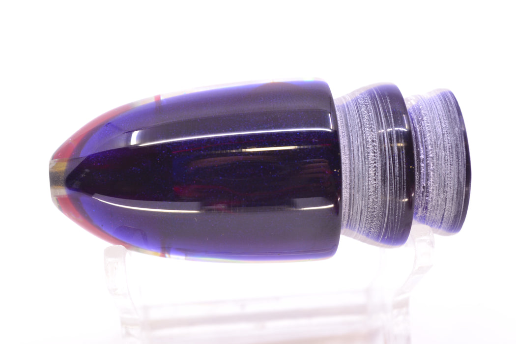 Bomboy Lures White Abalone Purple Back Baby Bomb 9" 2.8oz