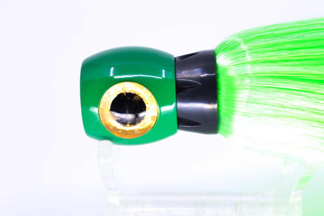 Iland Lures Mixed Green-Crystal Hair Green Head Sea Star 6.75" 1.5oz SS702-CY/EGR MIX