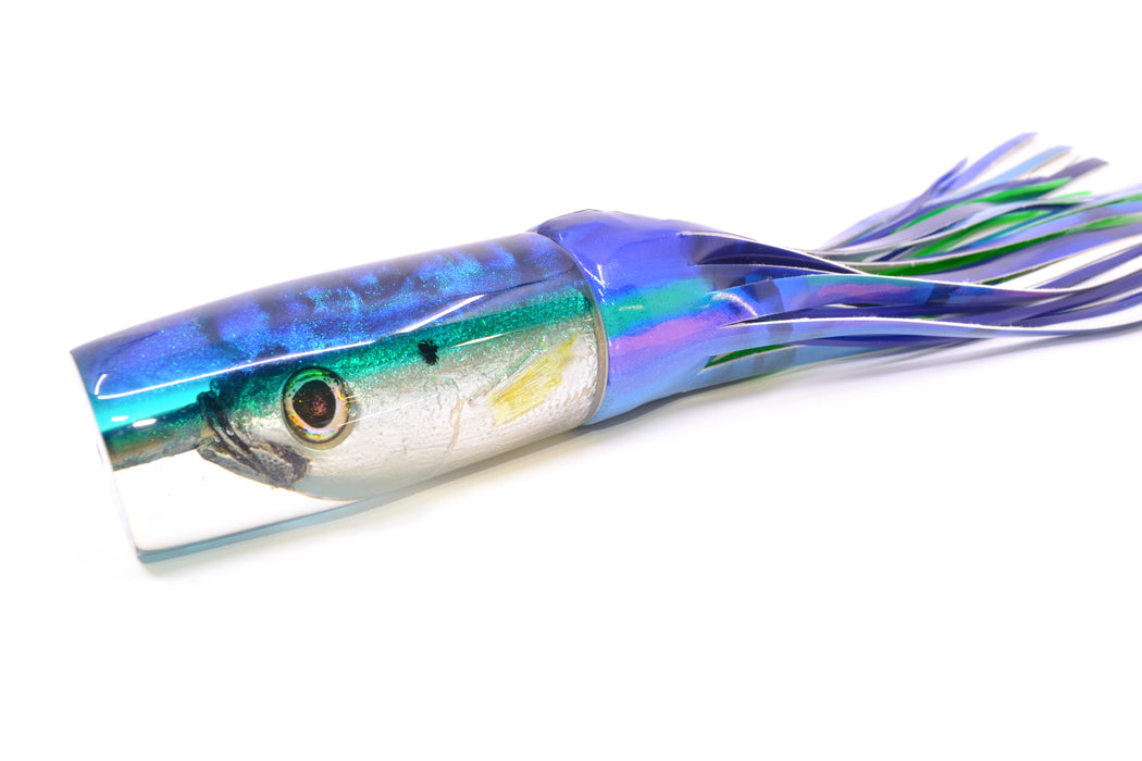 Ali'i Kai Lures Opelu Blue-Teal Back Large Hard Head 14" 11.2oz FT Vinyl Blueberry GZE