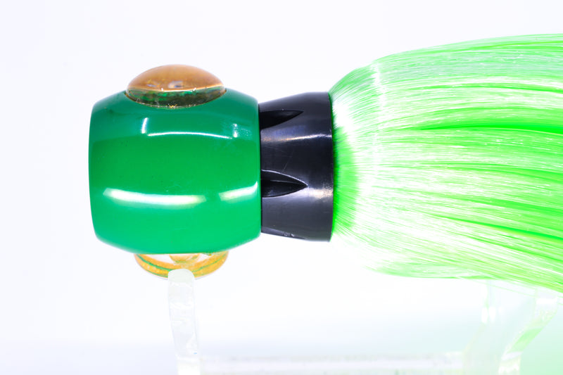 Iland Lures Mixed Green-Crystal Hair Green Head Sea Star 6.75" 1.5oz SS702-CY/EGR MIX