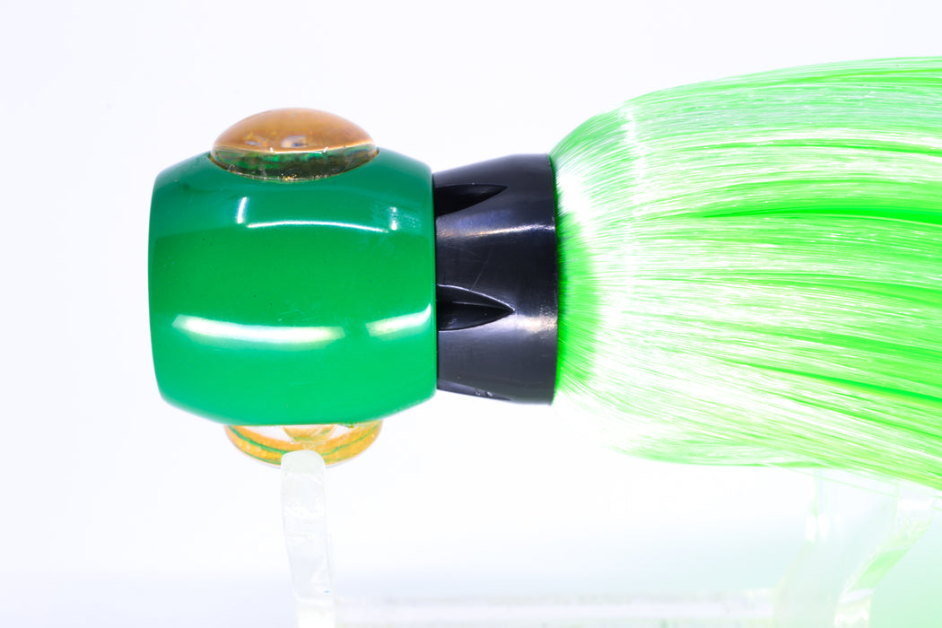 Iland Lures Mixed Green-Crystal Hair Green Head Sea Star 6.75" 1.5oz SS702-CY/EGR MIX
