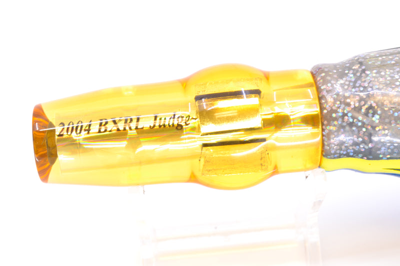 Aloha Lures RARE Yellow Rainbow Foxy Disco 9" 3.6oz Skirted New Pre-Owned