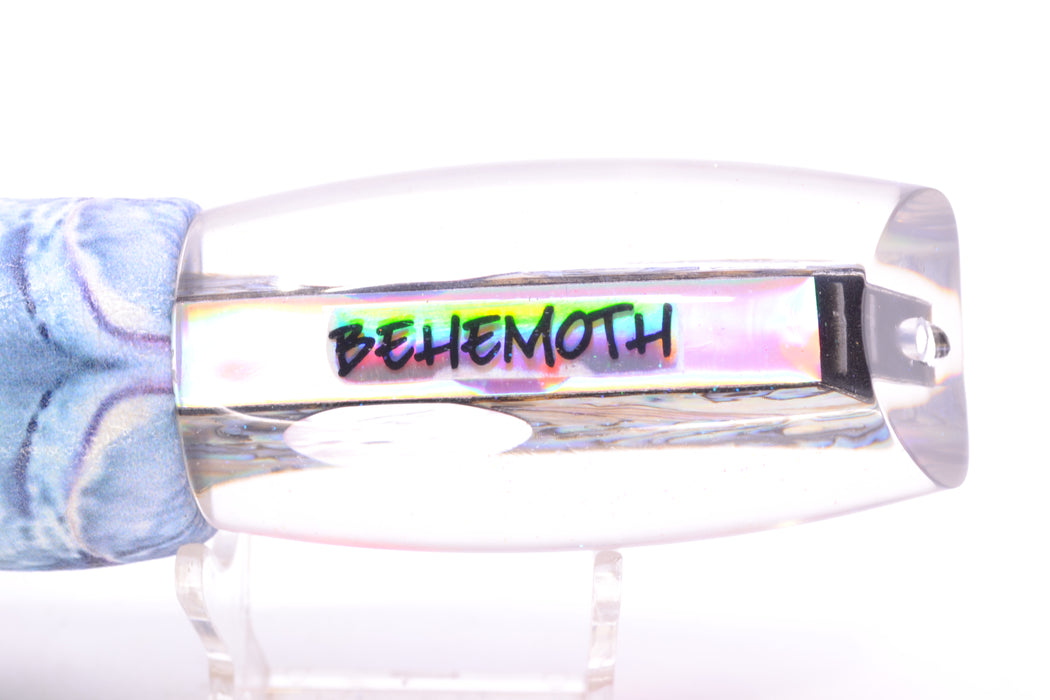 Bonze Lures Paua Shell Red Eyes Behemoth 12" 9.5oz ALV Vinyl Wahoo