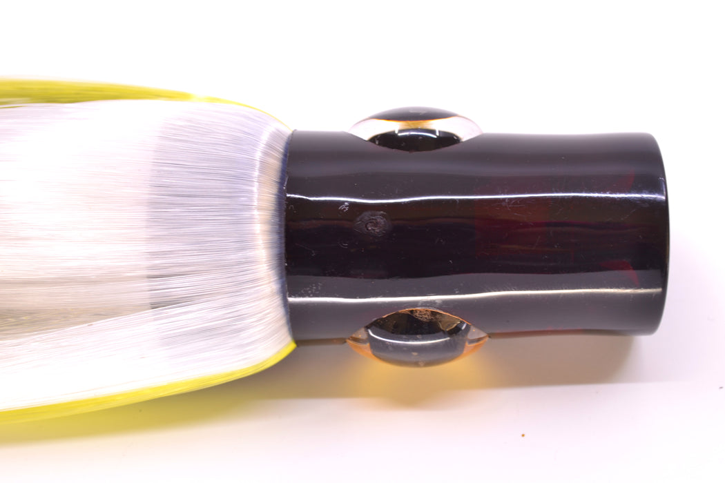 Iland Lures Black-Yellow-Crystal Hair Black Head Iland Express 10.5" 3oz EX225-BK/YL/CY GZE