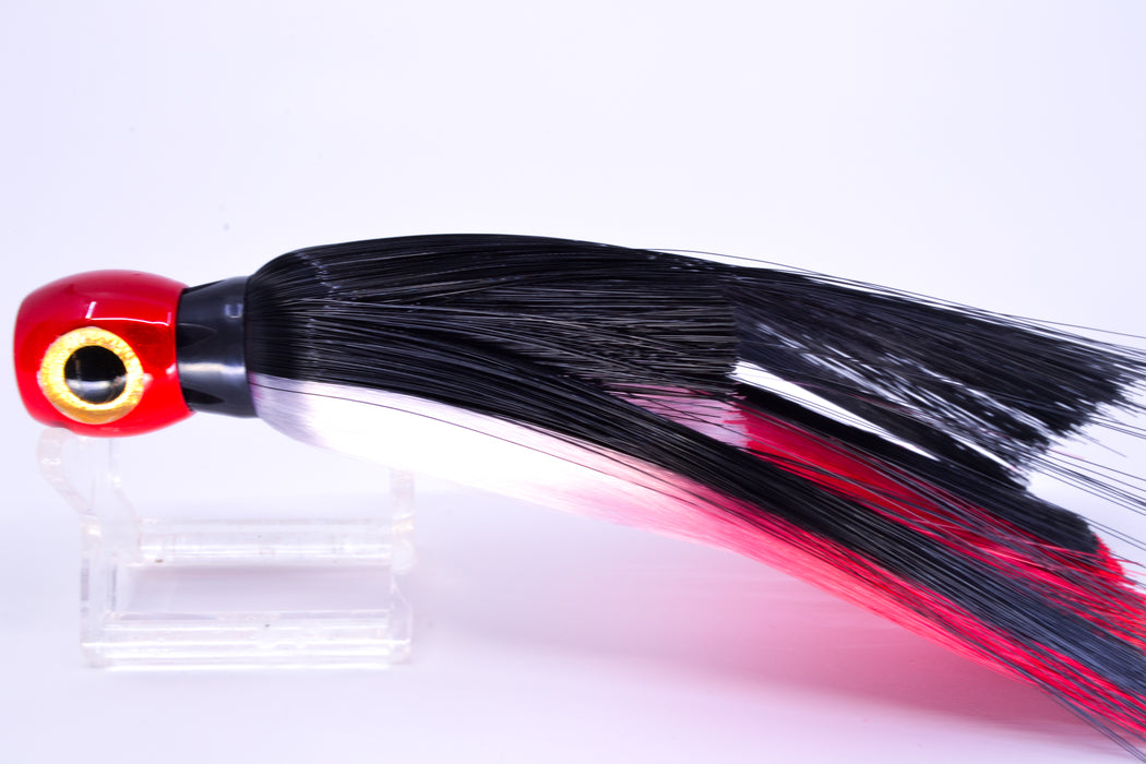 Iland Lures Black-Wahoo Hair Red Head Sea Star 6.75" 1.5oz SS703-BK/WAH