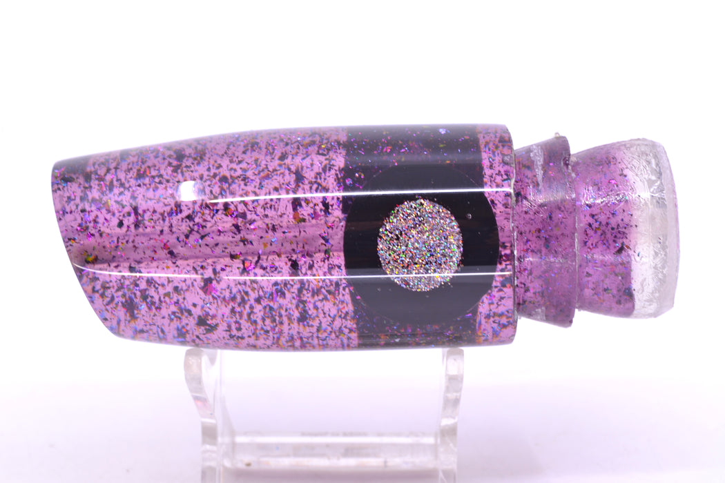 Joe Yee Lures by KEGZ Transparent Purple Rainbow Flake Medium Plunger 12" 4.5oz