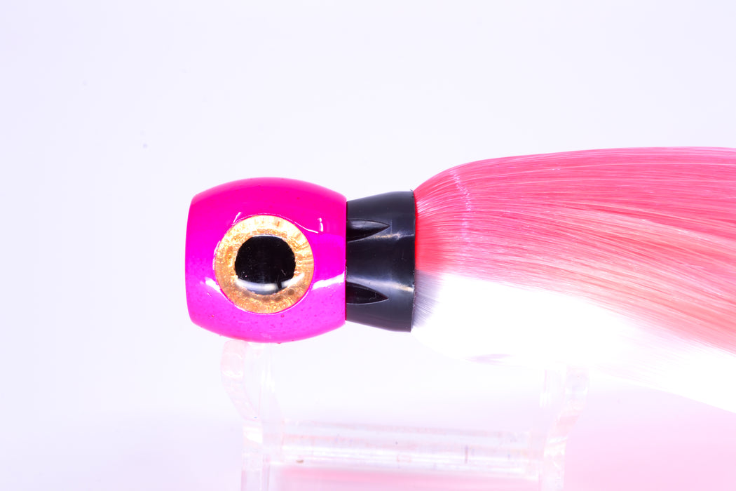 Iland Lures Pink-White Hair Pink Head Sea Star 6.75" 1.5oz SS704-EPK/EWH