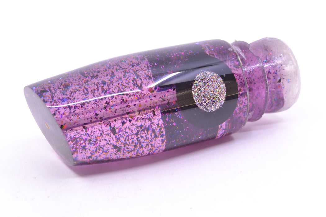Joe Yee Lures by KEGZ Transparent Purple Rainbow Flake Medium Plunger 12" 4.5oz