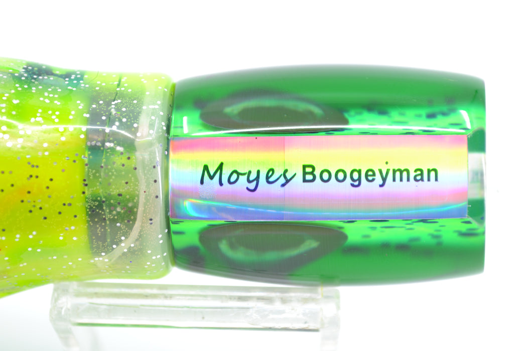 Moyes Lures Green Mahi MOP Green Back Boogeyman 12" 7oz Skirted Mahi Mahi