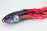 LS Lures Calamari Squid Hoonani 12" 9oz Skirted Black-Pink