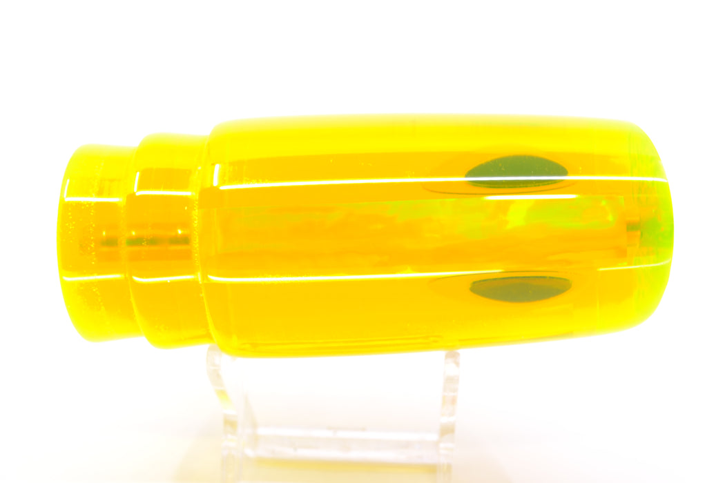 Koya Lures Yellow Rainbow Black-Red Eyes JP Large Lunger 14" 7.5oz GZE